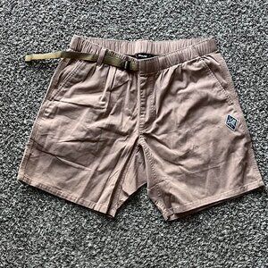 Prana Hiking Shorts Women Large Brown Outdoor Gorpcore Hiking Durable Adjustable